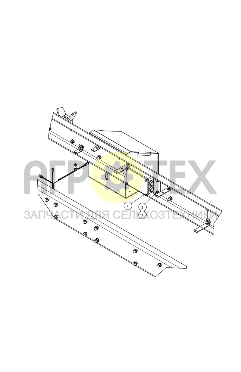 Монтажный блок в сборе (SX016983) (№2 на схеме)